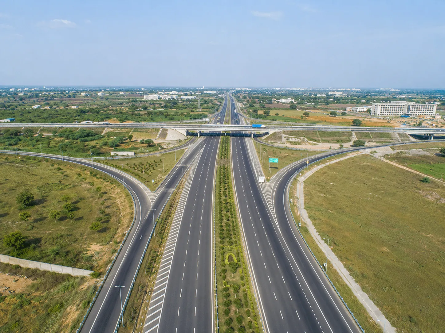 Realistic road connectivity image